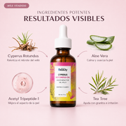 Aceite Reductor del Vello con Cyperus Rotundus